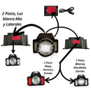 Lámpara Led Minera 6 pasos, USB DT562
