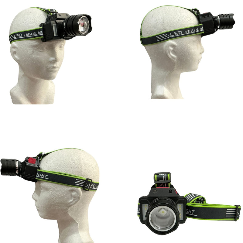 Lámpara Led Minera 6 pasos, USB DT562
