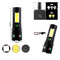 Lampara Power Bank nivel de carga + cob 5 pasos impermeable DT665