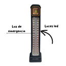 Lampara de emergencia multifunción, panel solar 4000lum DT6TA