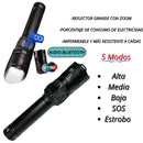 Linterna BOCINA Bluetooth *LED Impermeable Bluetooth Zoom Nivel Carga Digital DT697