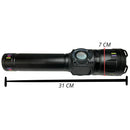 Linterna BOCINA Bluetooth *LED Impermeable Bluetooth Zoom Nivel Carga Digital DT697