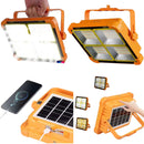 Reflector Solar LED Portátil 4 Paneles Power Bank Luz Emergencia DT716