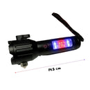 Lámpara LED T6 SMD COB Lateral 1000 lumens Imán rompe vidrios corta soga DT738