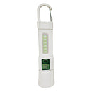 Linterna LED Recargable C Gancho Indicador Batería + Zoom DT743