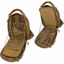 Mochila Pechera corte laser porta tablet y accesorios con cuerda paracord  wz066