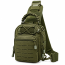 Mochila Pechera corte laser porta tablet y accesorios con cuerda paracord  wz066