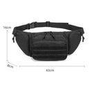 Cangurera Porte oculto Molle 5.5 Lts Impermeable 5 compartimientos GJP2095