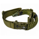 Portafusil Táctico de 1 y 2 Puntos Ajustable Paracord Pedernal Mosquetón Corta Soga GJ327