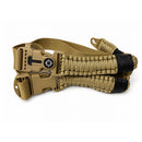 Portafusil Táctico Paracord 550 Trenzado de 1 Puntos con Brújula Corta sogas Pedernal Silbato GJ328