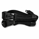 Portafusil Táctico Paracord 550 Trenzado de 1 Puntos con Brújula Corta sogas Pedernal Silbato GJ328