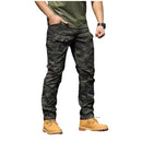 Pantalón COMBATE Táctico Ajustable Multi Compartimientos Trabillas Anchas uso rudo GJPKZ-1