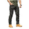 Pantalón COMBATE Táctico Ajustable Multi Compartimientos Trabillas Anchas uso rudo GJPKZ-1