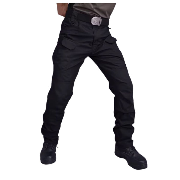 Pantalón COMBATE Táctico Ajustable Multi Compartimientos Trabillas Anchas uso rudo GJPKZ-1