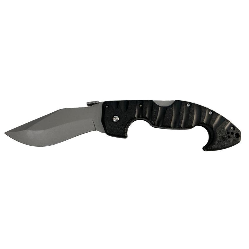 Cuchillo Maxi Empuñadura, texturizada, Plegable Acero en Frio JF027
