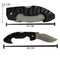 Cuchillo Maxi Empuñadura, texturizada, Plegable Acero en Frio JF027