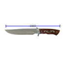 Cuchillo con funda hoja lisa JF036