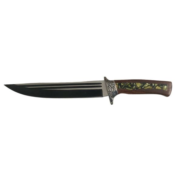 Cuchillo Afilado, Sendero de Pesca y Caza Color Plateado JF0522
