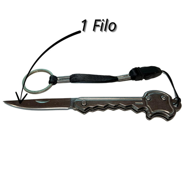 Mini Navaja De Bolsillo Forma De Llave Surtido JF0K2