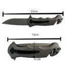 Cuchillo Táctico Militar c/ corta soga semi-automatico JF140