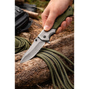 Navaja Bolsillo Plegable Clip Rompevidrios Antidesliz JF308N