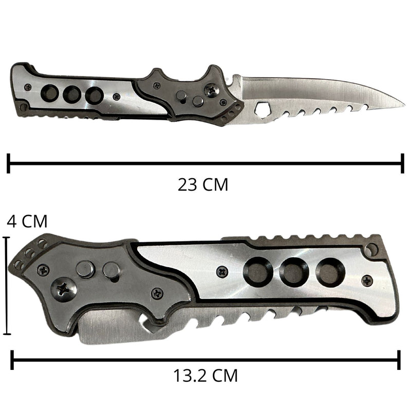 Navaja Automática de Defensa para Camping JF7079