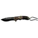 Cuchillo Automatico de Caza, c/cuerda paracord JF767C