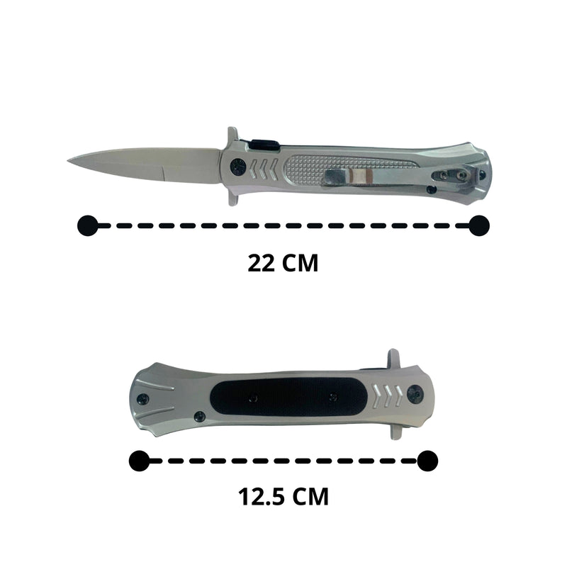 Navaja Semiautomática Con Clip JF812