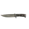 Cuchillo c/relieves, mango, funda, cubierta madera 18cm JF815