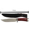 Cuchillo Multi Usos Largo Mango madera c/FUnda JF821