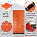 Manta Emergencia Térmica Impermeable Retiene 90% Calor Corporal JF823