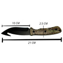 Cuchillo Outdoor Corta soga Clip Cinturón Hoja Sierra JF825