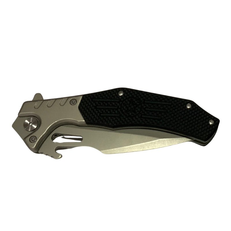 2 en 1 Navaja Destapador Clip mango ergonómico Antideslizable JF833