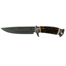 Cuchillo Caza Bowie Funda artesanal 30 cm Triple Canal JF843