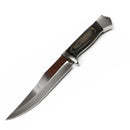 Cuchillo Cazador Acero Inoxidable Mango Tipo Madera Heavy Duty JF866