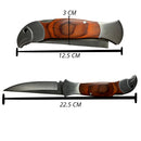 Navaja Outdoor Acero Mango Madera JF8