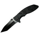 Navaja Plegable bolsillo Clip Seguro Mango Ergonómico JF879