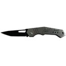 Cuchillo Plegable Hoja Negra Coating | Aluminio Aeroespacial JF882