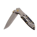 Navaja Bolsillo Profesional 20 cm · Mango Metálico con Clip Outdoor JF887