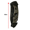 Navaja Tactical relieve Skull clip Rompevidrio* Corta Soga EDC JF903