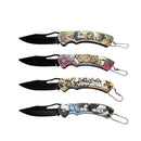 Mini Navaja plegable Bosque EDC 16/9 cm Surtido Set de 4 pzs JF914