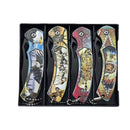 Mini Navaja plegable Bosque EDC 16/9 cm Surtido Set de 4 pzs JF914