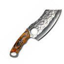 Cuchillo Cleaver Supervivencia c/ Funda Hoja Ancha Decorado JF925