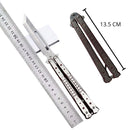 Navaja Mariposa Acero Inoxidable Apertura Rápida EDC JF930