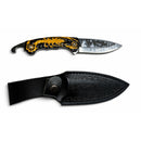 Cuchillo EDC Rompevidrio Cortacinturón Diseño Grabado Surtido JF935