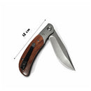 Cuchillo Navaja Plegable Bolsillo Outdoor Camping uso Diario Clip JF963