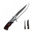 Cuchillo Bowie Caza y Supervivencia 32CM + Funda JF974
