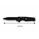 Navaja EDC Multiusos Plegable 15 cm Diseño Táctico Supervivencia JF989
