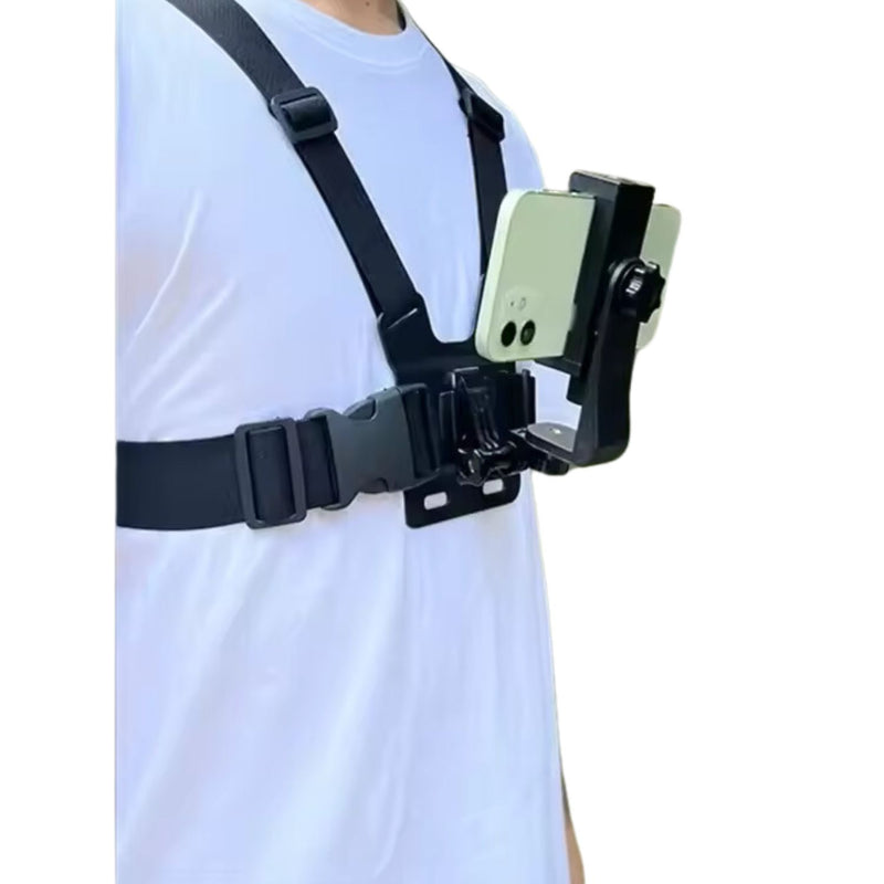 Soporte Arnés porta celular para pecho JFBB1