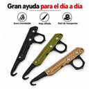 Herramienta Multifuncional Cortador (ABRE CAJAS) Rompevidrios Hoja Dentada acero inox JFC3